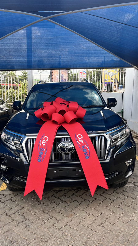 Car ribbon Decoration at Car soko Car Yard